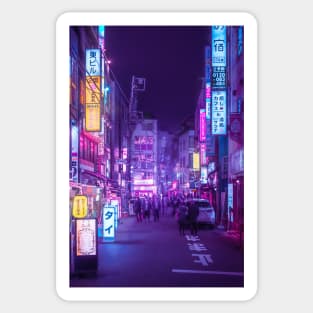 Tokyo a Neon Garden Sticker